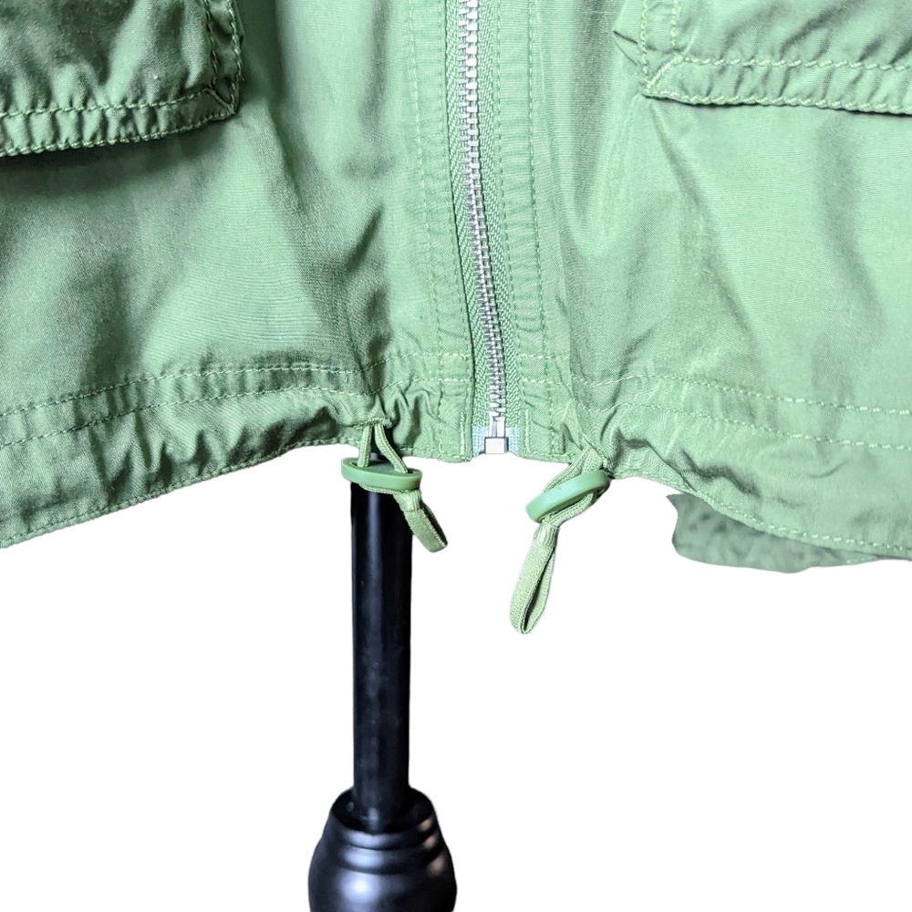 Under Armour Olive Green Wind Breaker Style Storm Collection Jacket Size M - Picture 7 of 13